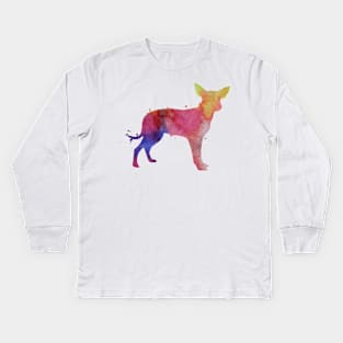 Chihuahua Kids Long Sleeve T-Shirt